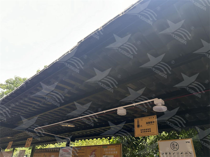 晋城树脂瓦车棚，电动车遮风挡雨的最佳选择