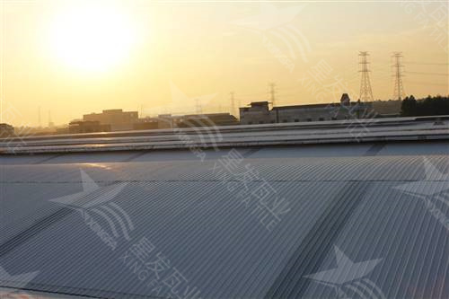 灰色2.5厚apvc复合塑料防腐瓦 温室种殖大棚用彩瓦 晋城pvc波纹瓦厂家定制